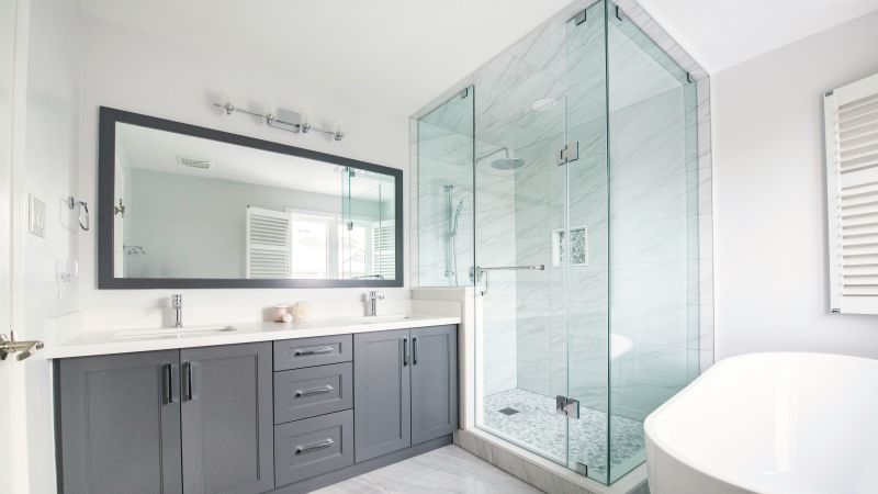 Eco-friendly cleaning products on a pristine kitchen counter — deep cleaning service
